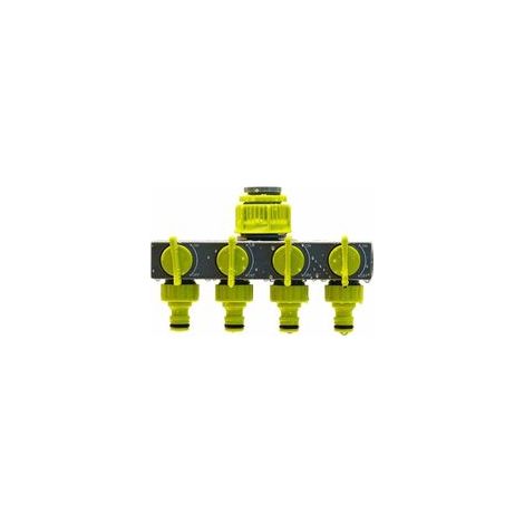 Inverseur d'eau 4 voies pour jardin, distributeur de valve –