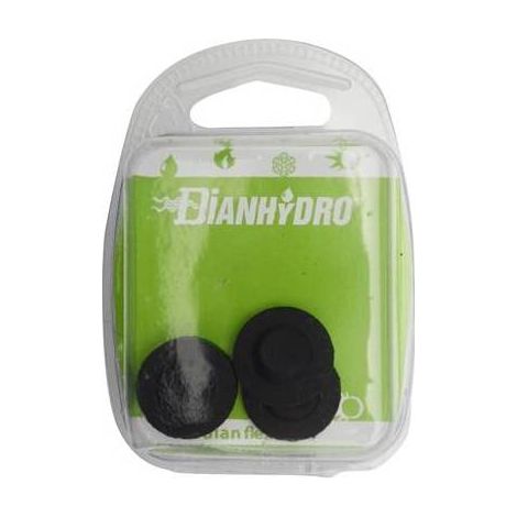 3 PZ GUARNIZIONI A CAPPELLO PER GALLEGGIANTE BLISTER Misura: pz. 3 - Diam. mm 21