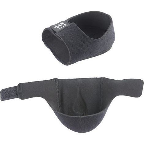 Protège-Talon En Silicone - Coussinet Respirant Ajustable - Support Pour Fasciite Plantaire - Paire Taille S (1/5)