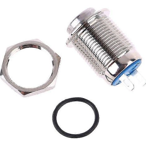 12 mm runde, wasserdichte Metallschraubklemmen für Drucktaster (1/5)
