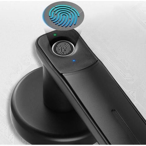 Intelligentes Türschloss, biometrisches Sicherheitsschloss für Zuhause (1/4)