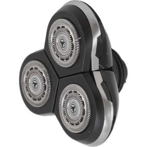 Tête de rechange pour rasoir électrique Philips Norelco RQ10/RQ11/RQ12 – acier inoxydable, avec housse de protection (1/4)