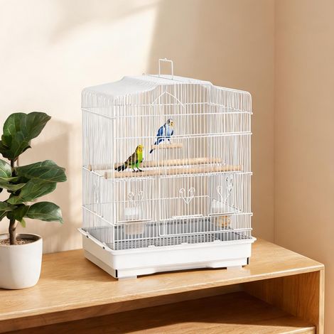 Cage pour oiseaux bianco en acciaio PS 46,5 x 36 x 59 cm (1/5)