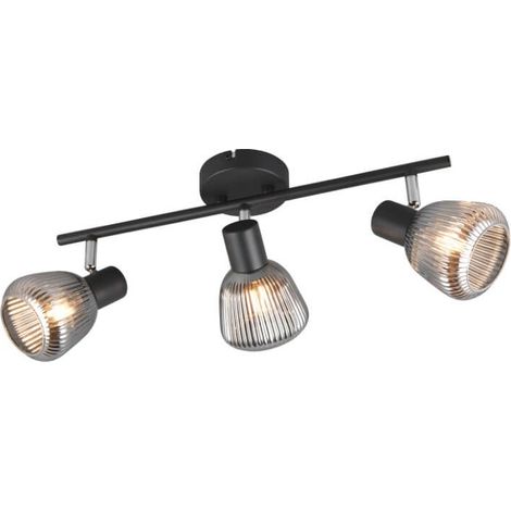 SPOT, TARIFA, EXCL.3XE14, HAUTEUR: 19CM,LONGUEUR: 45CM,LARGEUR: 13CM,DIAM: 10CM, TRIO (1/3)