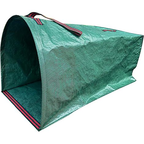 Sac de jardin en polypropylène demi-rond, dimensions 56 x 43 x 59 cm, capacité 150 L (1/3)