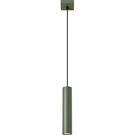 Lámpara colgante Vaza verde oliva, 1 luz (1/5)