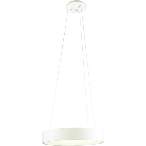 Suspension, Supension Epsilon S 59 Blanc en Metal, Aluminor