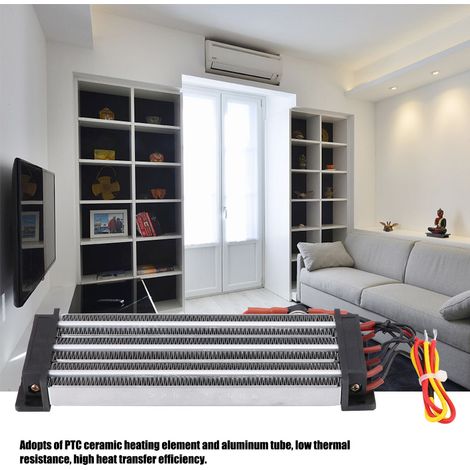 Chauffage d'air en céramique PTC à conduction 220 V 1500 W, élément chauffant PTC long (1/5)