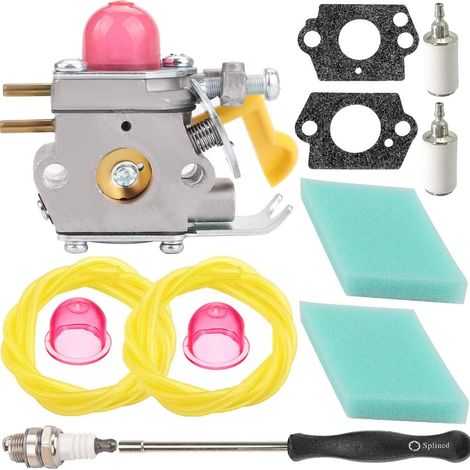 C1U-W18 545081808 Carburetor for Poulan Weed Eater Featherlite FL20 FL20C FL25C FL26 FX26S FX26SC FX265 XT260 SST25 SST25C Edge Cutter 530071752 53007182 2 5300 071750