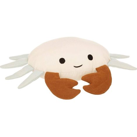 Coussin Enfant en Forme de Crabe Ecru 28x35 cm – Atmosphera Créateur d'Intérieur (1/3)