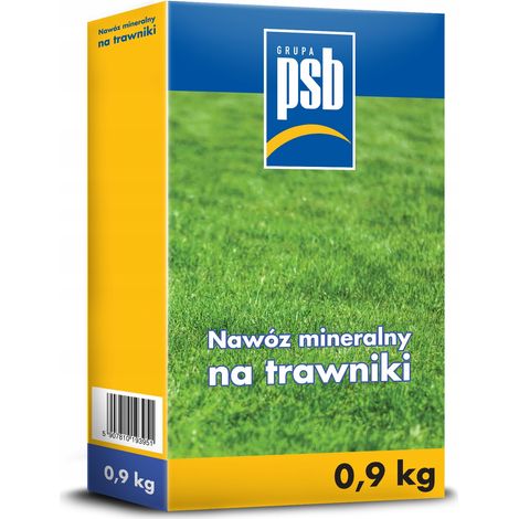 Fertilizante mineral de primavera para césped, gránulos PSB, 0,9 kg