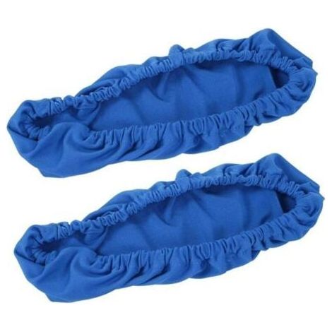 Housses d'accoudoirs de chaise de bureau, extensibles, résistantes à l'eau, extensibles, pour chaise de bureau, Bleu (1/4)