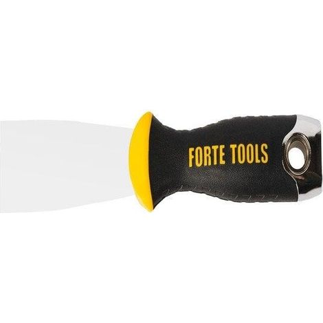 Forte Tools spatule métal 4 cm acier inoxydable