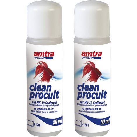 Amtra Clean Procult – 2 Stück Lebend-Impfkulturen (2x50 ml)
