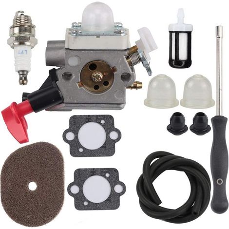 Carburateur - Compatible Stihl FS40 FS50 FS56 FS70 FC56 FC70 KN56 KM56 - Référence C1M-S267A 41441200608 - Avec Filtre à Air - Unité