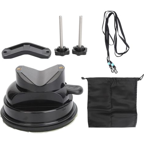 Support mural pour pistolet de massage avec ventouses puissantes, fixation mains libres pour appareil de massage (1/5)
