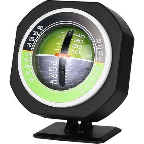 Inclinometer 4x4, Car Inclinometer, Outdoor Auto Mini Compact Compass Compass Illuminated LED Car Compass Angle Slope Meter Swing Measuring Equipment (1/4)