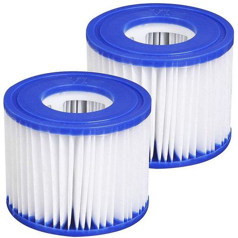 Filtre Spa pour bestway 58323, Cartouche filtrante Taille 6 pour Lay-Z-Spa, pour Monaco, pour Miami, pour Vegas (Lot de 4) (1/3)