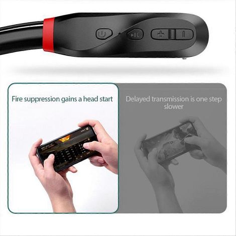 i35 sans Fil Bluetooth Écouteur Universel Double Sports Écouteur, Noir (1/5)