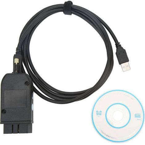 Câble de Connecteur D'adaptateur de Diagnostic VAS ODIS 22.9, 5054A 6154 pour Voitures de 1996 à 2022 (anglais et français)