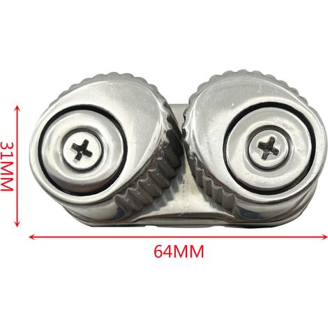 Pinces de cordage en acier inoxydable 316 moulé, rouleaux pour la marine et le yachting, pinces de cordage, accessoires pour la marine et le yachting 4722 mm 4722 4722mm Rouleau de précision en acier (1/3)