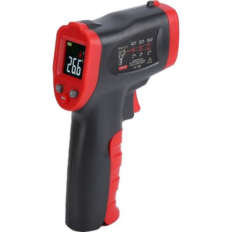 Infrarot-Thermometer, kontaktloses Handthermometer, digitales LCD-Laser-Temperaturmessgerät (WT327A (50℃
