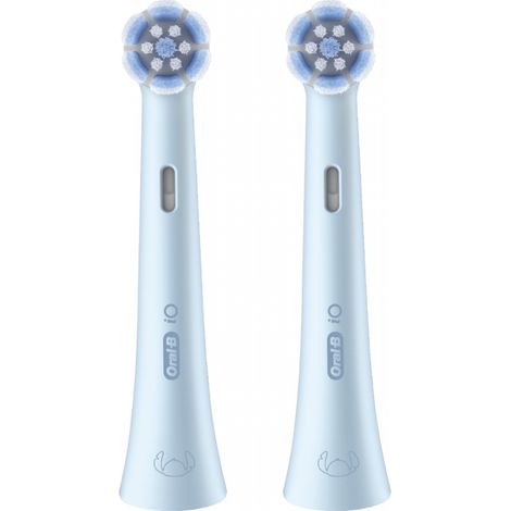 Oral-B iO Sanfte Reinigung Kids Stitch 2er Ersatz-Zahnbürsten