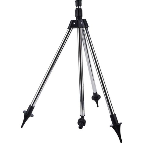 Tripod Sprinkler, Adjustable Tripod Stainless Steel G1/2" Internal Thread Rocker Drinker, Lawn Sprinklers for Large Yard Watering Garden Farming (1/5)