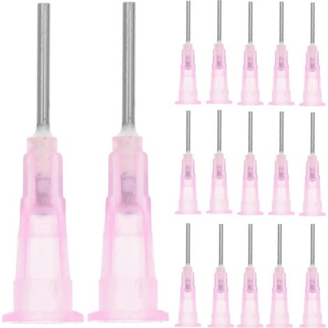 100 aiguilles de distribution à bout arrondi de rechange (18G)-3X0.7cm (1/3)