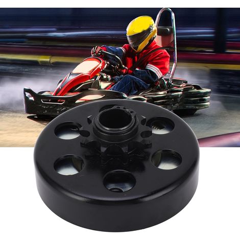 Embrayage de karting 10 dents, alésage 20 mm, pour chaîne 420, axe plat, moteur 210 cm³ 168F/170F pour mini-motos et karts
