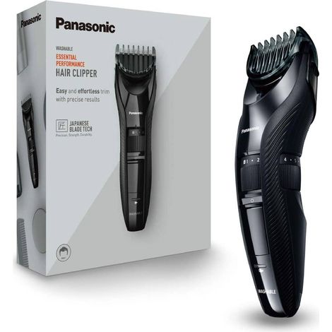 Panasonic ERGC53 Tagliacapelli Elettrico con 19 STEP Rasoio Capelli Uomo