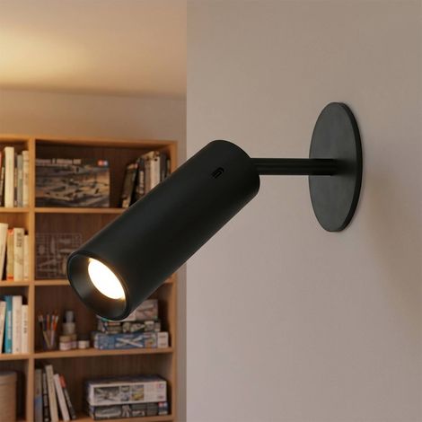 Deckenspot LED verstellbar Schwarz rund 3000 K warmweiß 300 lm Modern Deckenstrahler