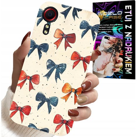 Custodia per Samsung Galaxy Xcover 7 - nastri colorati, motivi alla moda (1/5)