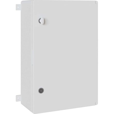 Armario de control multiusos de diseño moderno de 47 x 20 x 60 cm en plástico gris 020058202 (1/5)