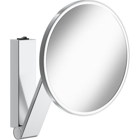 Specchio cosmetico iLookmove d : 212 mm, illuminato nichel lucido KEUCO