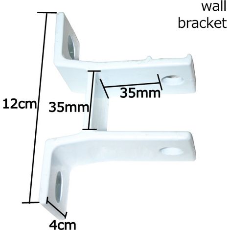 Single Use Bracket for Manual Awning (1/2)