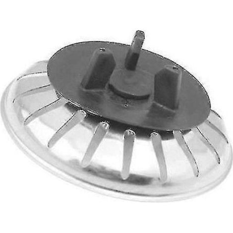Bonde D'évier - Acier Inoxydable - Compatible Avec Éviers IKEA Atlant Et Domsjö - Diamètre 80 Mm - 1 Pièce (1/4)
