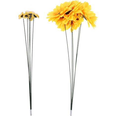 2er Set dekorative Gartenstecker Frühlingsblumenbeet