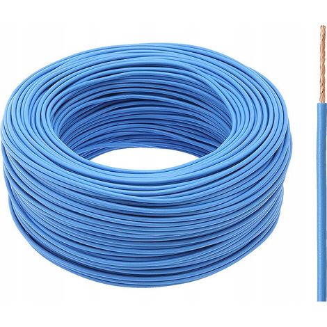 Cable eléctrico LGY 1x2.5 azul 100m (1/2)