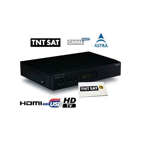 Terminal numérique HUMAX TN5000HD - Réception TNTSAT - Haute définition - Noir