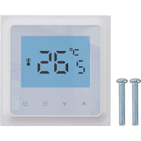 Intelligenter WLAN-Thermostat für Fußbodenheizung, mobile Steuerung, Hintergrundbeleuchtung, 90–240 V (1/5)