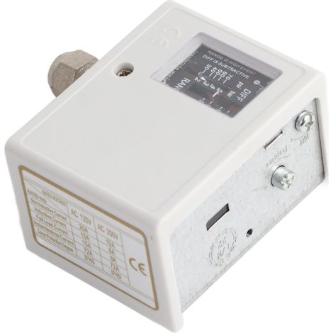 Ensemble de pressostat 20 kg, noyau en cuivre, IP40, pour sèche-linge, chaudière, refroidisseur d'eau, 125 V/250 V CA, connecteur standard (1/5)
