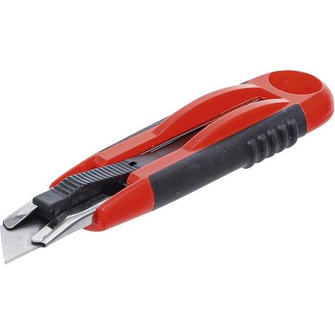 Cutter à Carton de Sécurité 140 mm - Lame Sécurisée, Prise Ergonomique - Découpe Précise et Sûre - D-Work (1/5)
