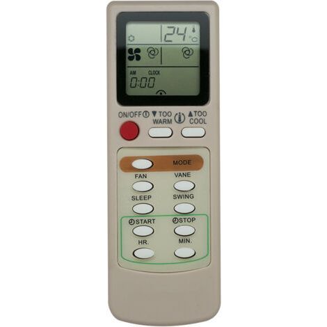 Convient à la télécommande du climatiseur Mitsubishi MSD-09NV-H1 MSH-J09NV (1/4)