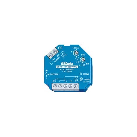 Stromstoß-Schalter Auf-/Unterputz Eltako ESR61NP 1 Schließer 230 V/DC, 230 V/AC 10 A 2000 W 1 St.