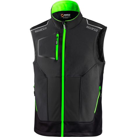 GILET DA LAVORO ILLINOIS- - tg.M - grigio verde - 1 pezzi SPARCO (1/2)