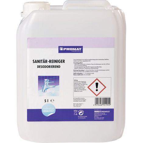 Nettoyant sanitaire 5 l bidon PROMAT CHEMICALS