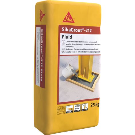 SikaGrout 212 Fluid 25 KG Gris