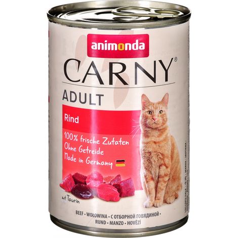 Animonda Cat Adult Manzo Puro - Animonda Cat Adult Manzo Puro - Lattina Da 400 Gr (1/2)