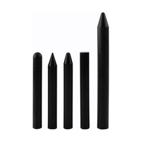 Débosselage Stylo en Nylon Outil De Réparation pour Carrosserie Voiture (Ensemble de 5pcs) (Couleur : Noir) (1/5)